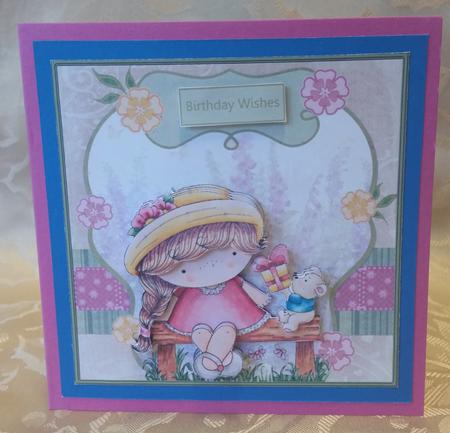 From a Bearyspecial Friend Card with Decoupage by Deloraine Neubauer