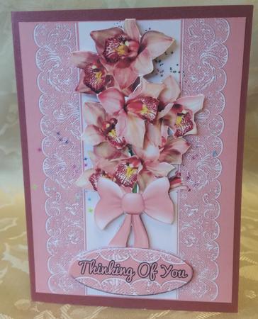 Orchids for a Special Day #3 by Deloraine Neubauer