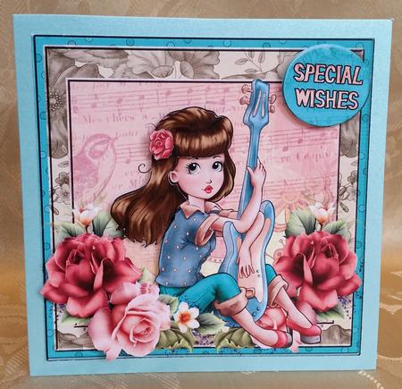 Mini Kit -sweet Melody Girl #2 by Deloraine Neubauer
