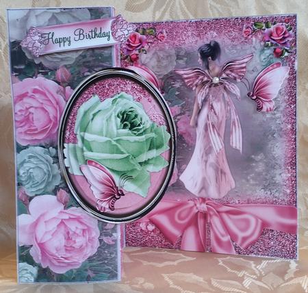 The Enchanted Garden No Holes Fold Mini Kit by Deloraine Neubauer