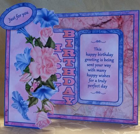 Fbp- Roses and Petunias by Deloraine Neubauer