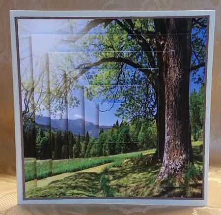 Spring Landscape Pyramid by Deloraine Neubauer
