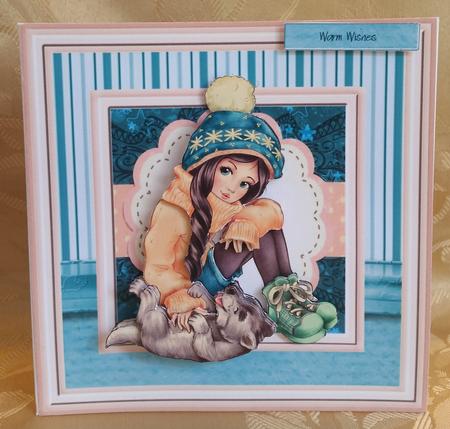 Special Friend Mini Kit Birthday or Christmas Mini Kit by Deloraine Neubauer