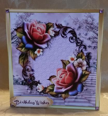 Beautiful Twinklre Roses  by Deloraine Neubauer