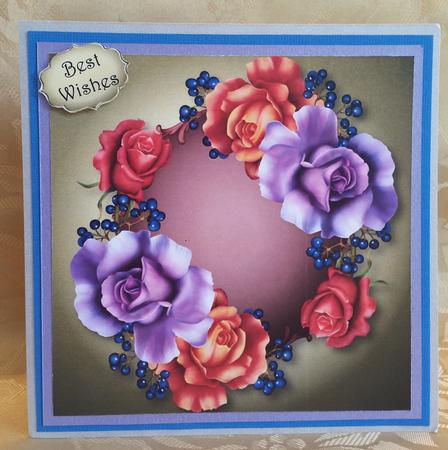 September Mood 8x8 Quick Topper by Deloraine Neubauer