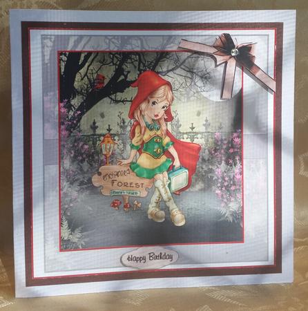 8x8 Red Riding Hood by Deloraine Neubauer