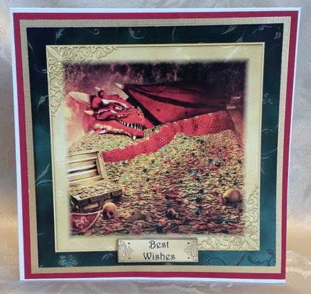 The Hoard 8x8 Quick Topper by Deloraine Neubauer