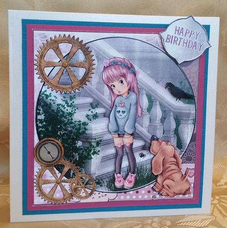 Mini Kit -cool Girl #5 by Deloraine Neubauer