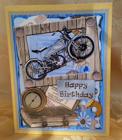 A Harley for Fathers Day by Deloraine Neubauer