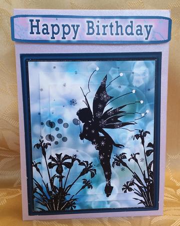Black and White Fairy by Deloraine Neubauer