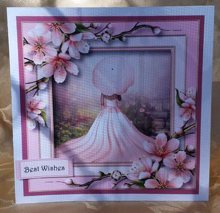 A Beautiful Spring Morning 8x8 Quick Topper by Deloraine Neubauer