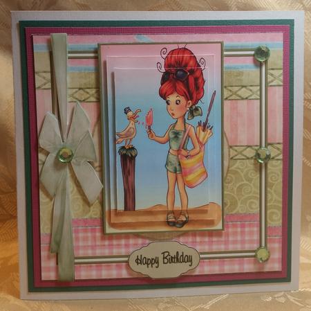 Beach Girl Mini Kit by Deloraine Neubauer