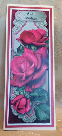 Celebration Roses Large Dl by Deloraine Neubauer