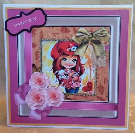 Fall Baby Decoupage Card Featured Gallery Photo