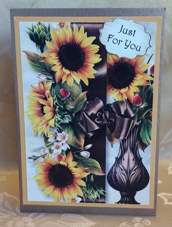 An Abundance of Sunflowers A5 by Deloraine Neubauer