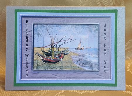Sailing Boats by Deloraine Neubauer