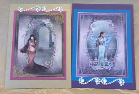2 Fairy Toppers by Deloraine Neubauer