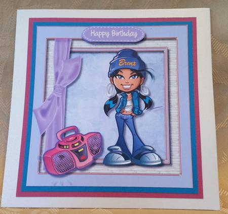 Hip-hop, the Boogie Bronx Girl by Deloraine Neubauer