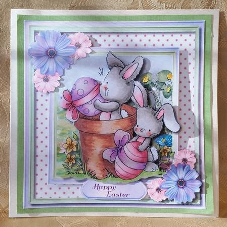 8x8 Mini Kit , Easter Day for Bunnies  by Deloraine Neubauer