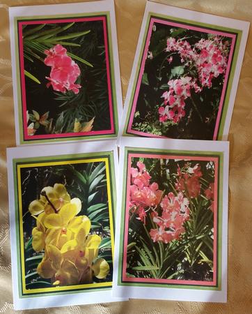Orchid Toppers by Deloraine Neubauer