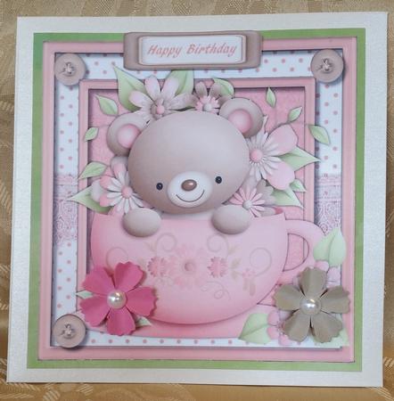 Little Snuggles in a Teacup by Deloraine Neubauer