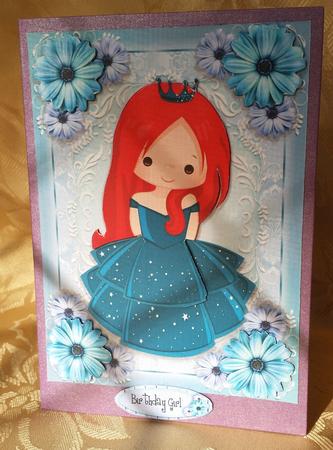 Beautiful Turquoise Princess by Deloraine Neubauer
