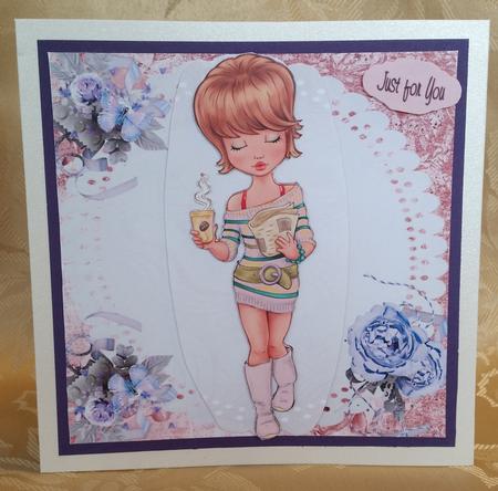 Coffee Girl Mini Kit by Deloraine Neubauer