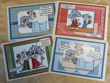 Selection of Four Stella and Gus Toppers by Deloraine Neubauer