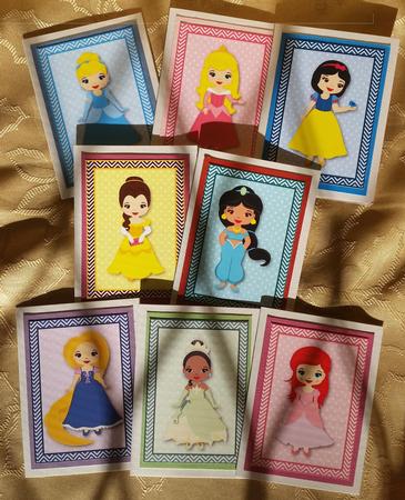 Little Princess Tags/mini Cards by Deloraine Neubauer