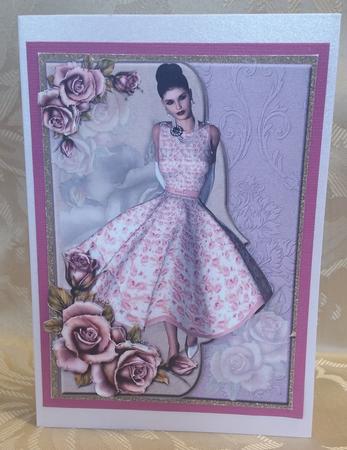 Best Wishes - Elegant Lady #3 by Deloraine Neubauer