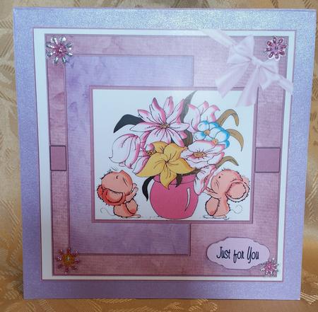 Flowers and Mice by Deloraine Neubauer