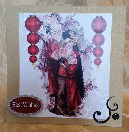 Geisha Birthday by Deloraine Neubauer