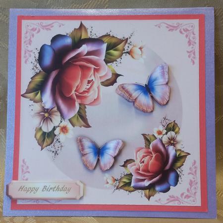 Twinkle Roses and Butterflys's by Deloraine Neubauer