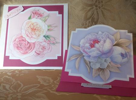 2, Beautiful Roses Ina Shaped Topper 3 by Deloraine Neubauer