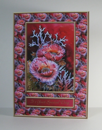 Gorgeous Poppies Topper One by Deloris Thiede