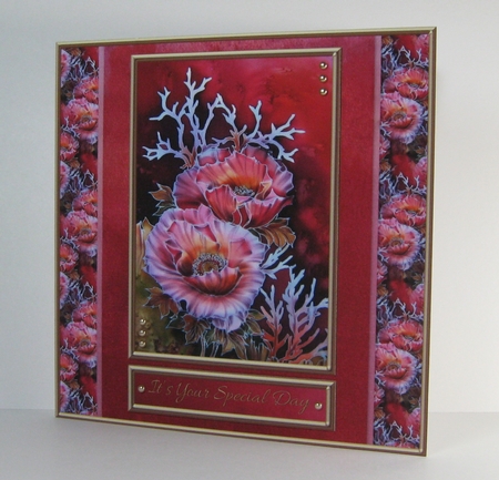 Gorgeous Poppies Topper Two by Deloris Thiede