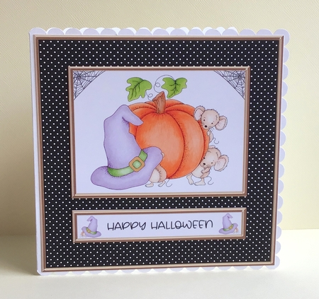 Cute Critters Halloween Topper #3 by Deloris Thiede
