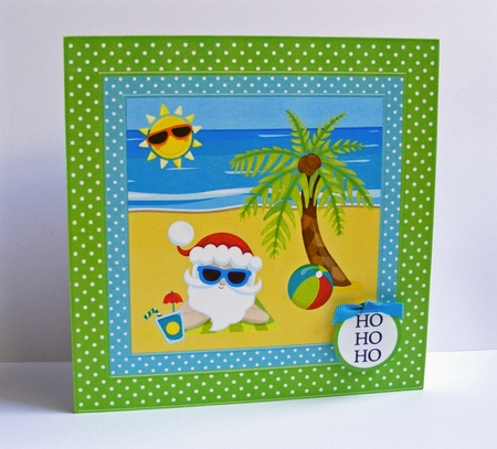 Summer Polka Dot Square Frame Set of 12 + 1 Bonus Frame by Deloris Thiede