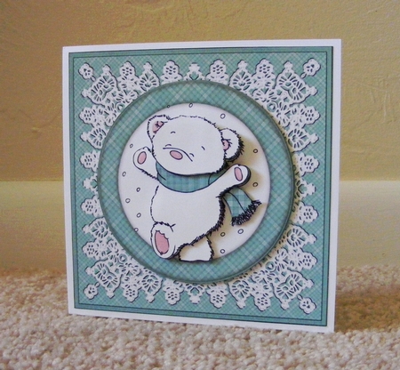 Cute Little Teddy by Deloris Thiede