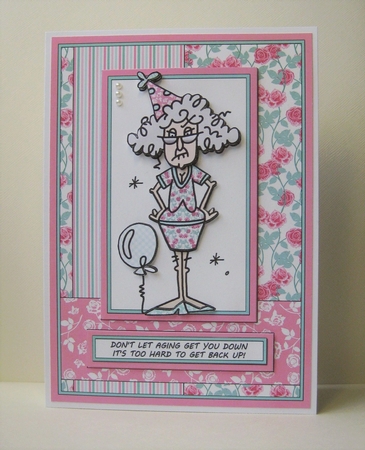 Stella - Dont Let Aging Get You Down (Shabby Chic Summer Colors) by Deloris Thiede