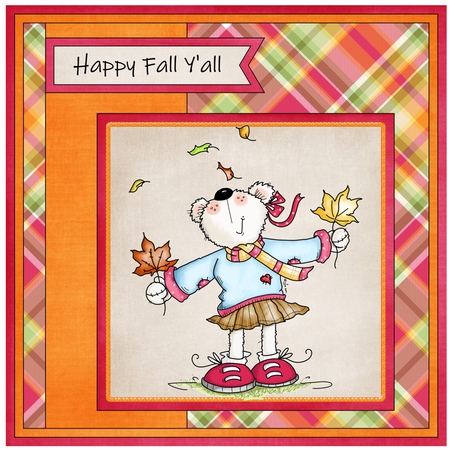 Summer Fun - Tan Texture Square Mats with Metal Look Frames by Deloris Thiede