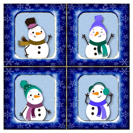 Christmas Time Frames 11 by Deloris Thiede
