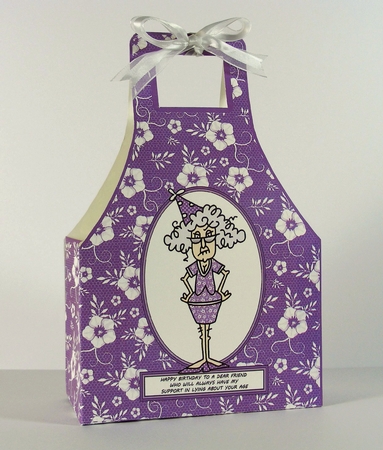 Stella - Birthday Gift Bag - Happy Birthday To A Dear Friend by Deloris Thiede