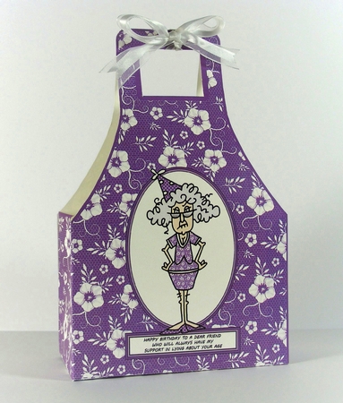Stella - Birthday Gift Bag - Happy Birthday To A Dear Friend by Deloris Thiede