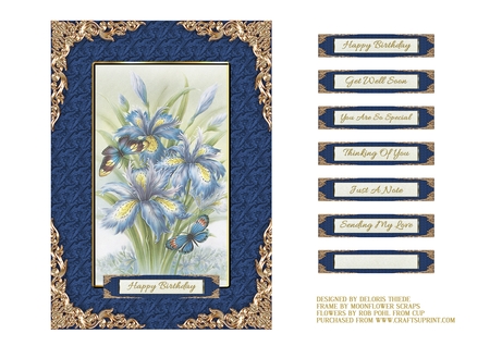 Deco Frames by Deloris Thiede