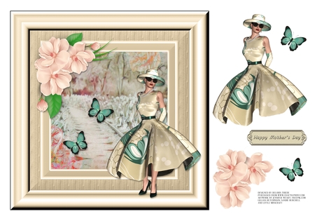 Shabby Florals..Mixed 8x8 Papers by Deloris Thiede