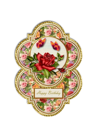 Rich and Elegant Premade Flora Easel Kits-2 by Deloris Thiede