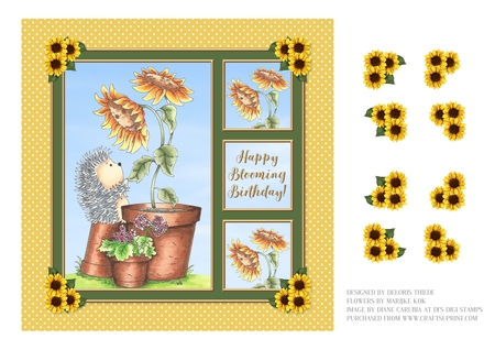 Quad Frames Set 2 (Fall Colors Palette) by Deloris Thiede