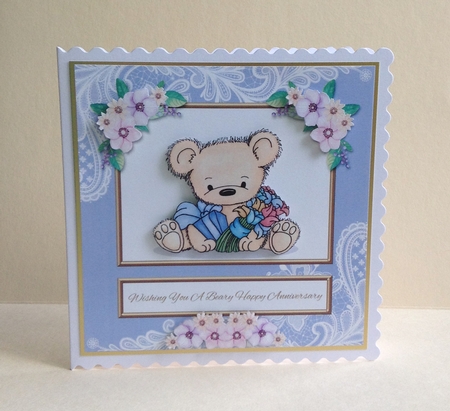 Wishing You A Beary Happy Anniversary by Deloris Thiede