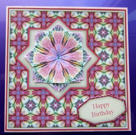 Stunning Effects - Tea Bag & Card Front Sheet by Denise Bending